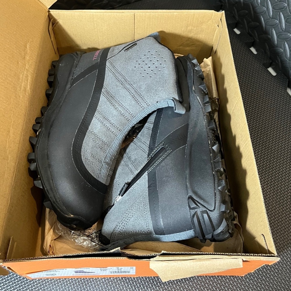 Merrell Thermo Snowdrift Zip Mid Shell Womens 9 Grey Nirvana Boots J035586‎